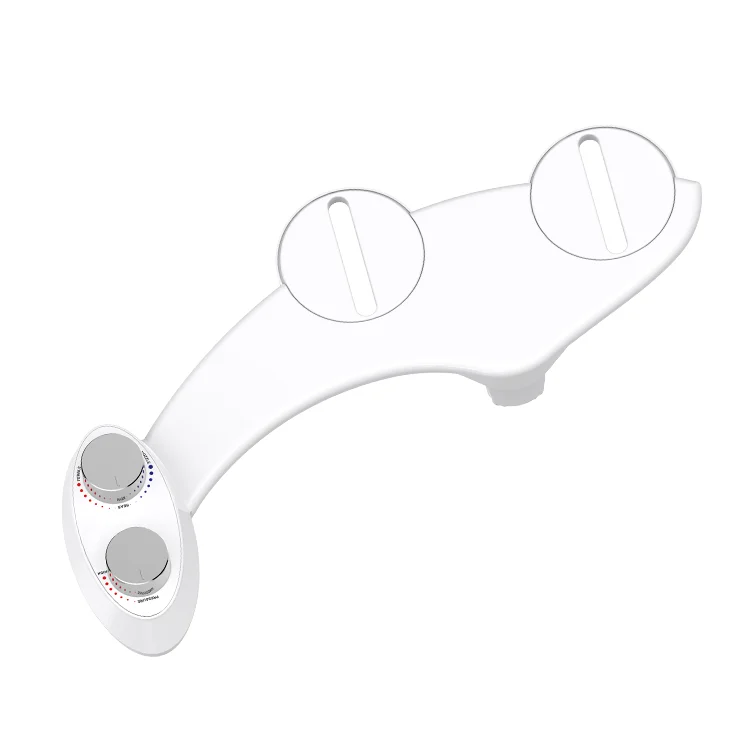 Биде для унитаза легкая в установке неэлектрическая двойная насадка распылитель пресной и холодной воды крепление на сиденье