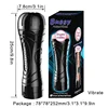 ISO BSCI Factory vaginal masturbation toy man sex toy for male masturbators adult sex product for man plastic vagina sex