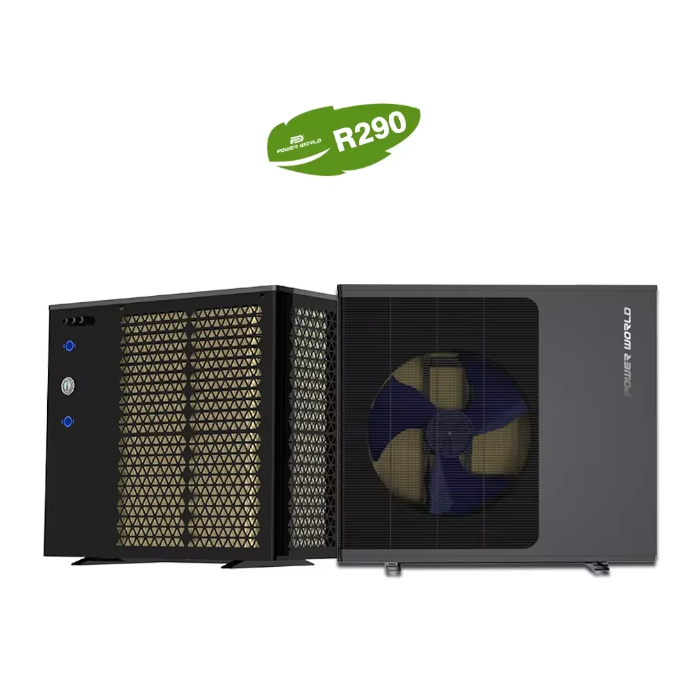 Latest design best heat pumps control board r290 integrated inverter heat pump water heater with manual