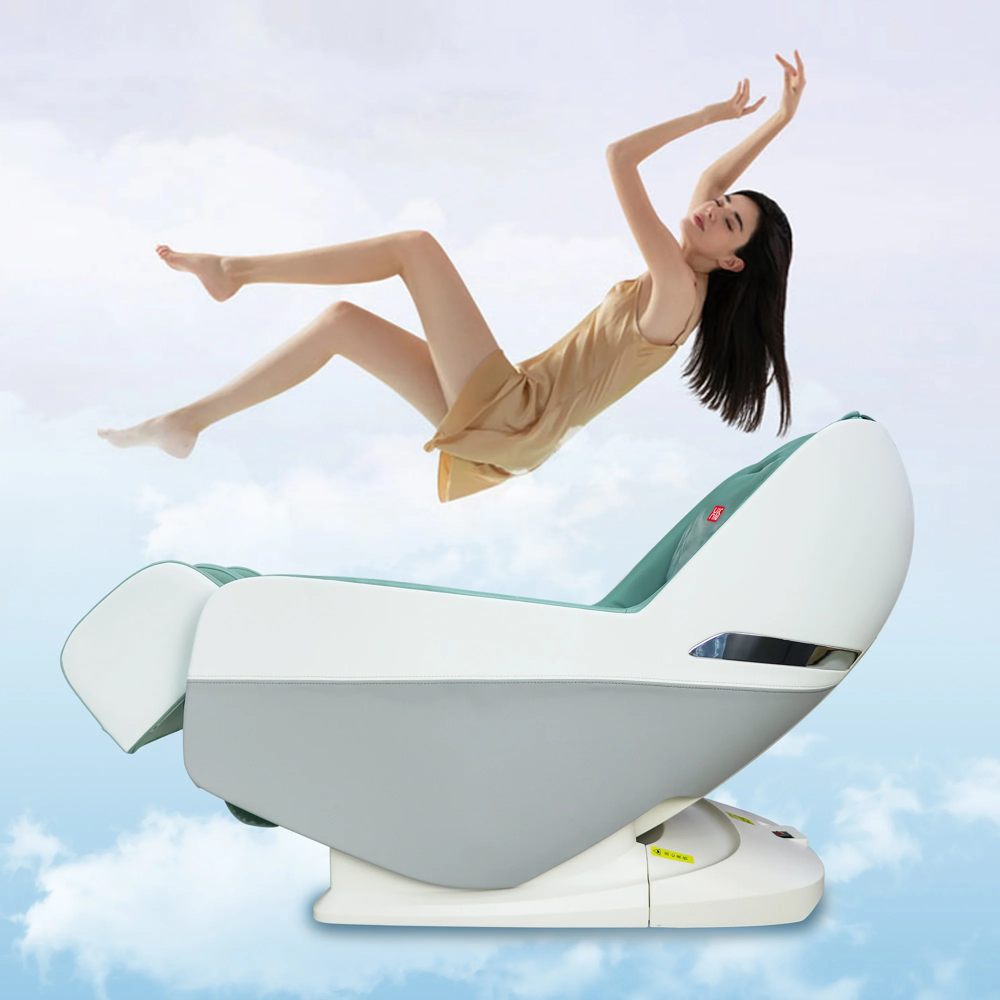 Оптовая продажа от производителя, Электрический 2021, новый дизайн, полный корпус с нулевой гравитацией, шиацу, регулируемый массажный стул 4d с нулевой гравитацией, роскошь