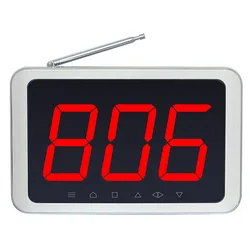 Wireless Nurse Emergency Call Bell Guest Paging Queue Calling System for Bar Fast Food Restaurant Hospital