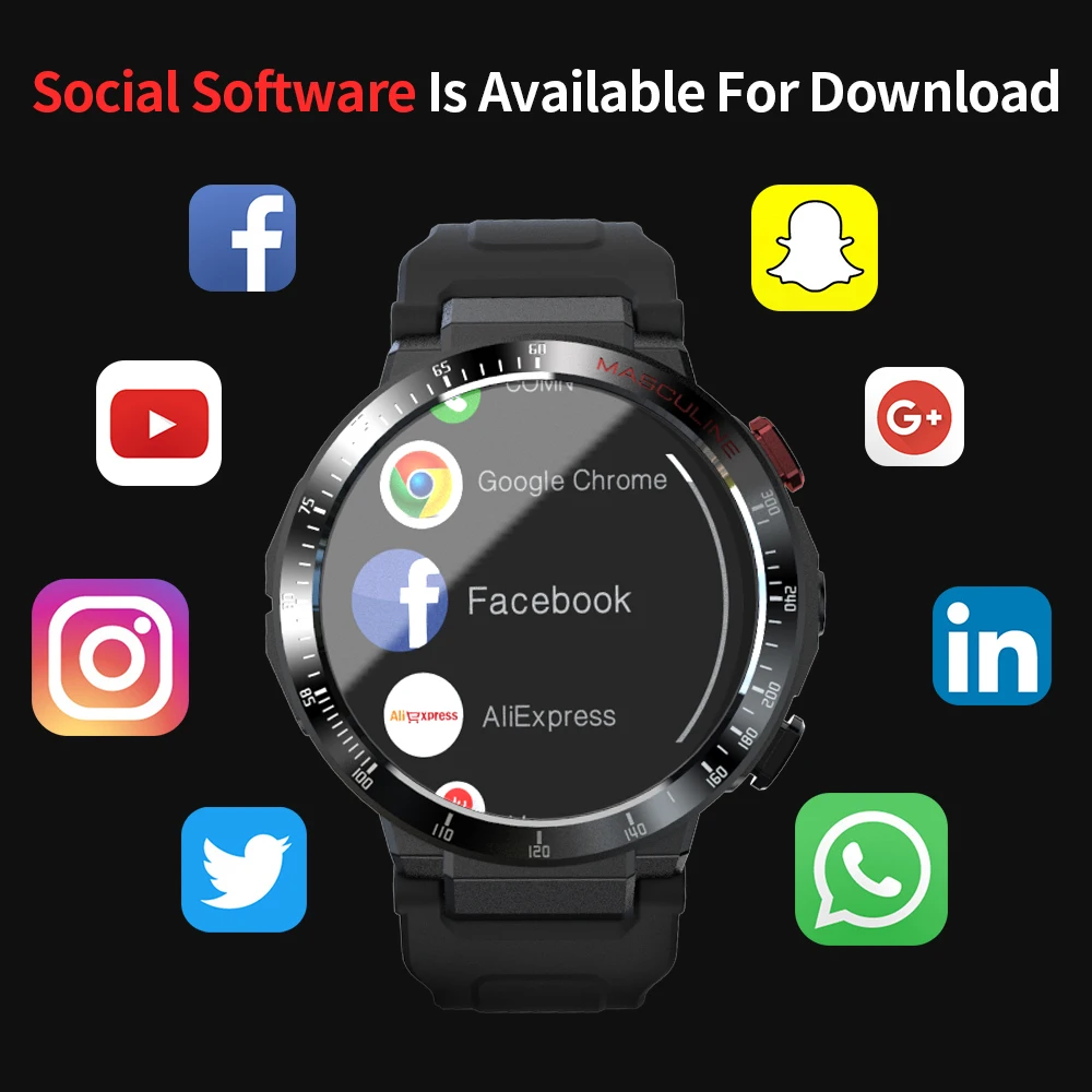 New design Android Smart Watch Phone Wifi 4G Smart Watches Men 1.6 Inch Camera Video GPS Call Heart Rate Monitor for iOS Android