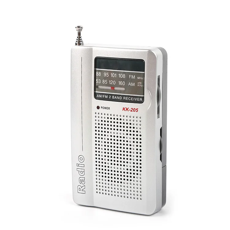 MINI RADIO AM FM 2 BAND RADIO HIGH SENSITIVITY WORLD RECEIVER WITH ANTENNA WITH CLIP