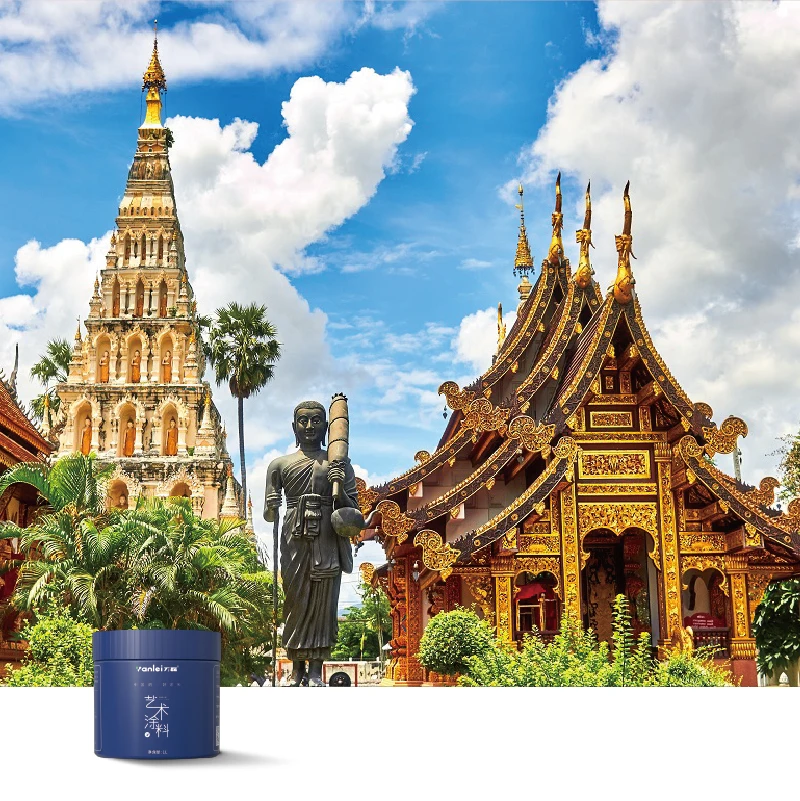 Wanlei Anti Corrosion  Gold Paint Thailand