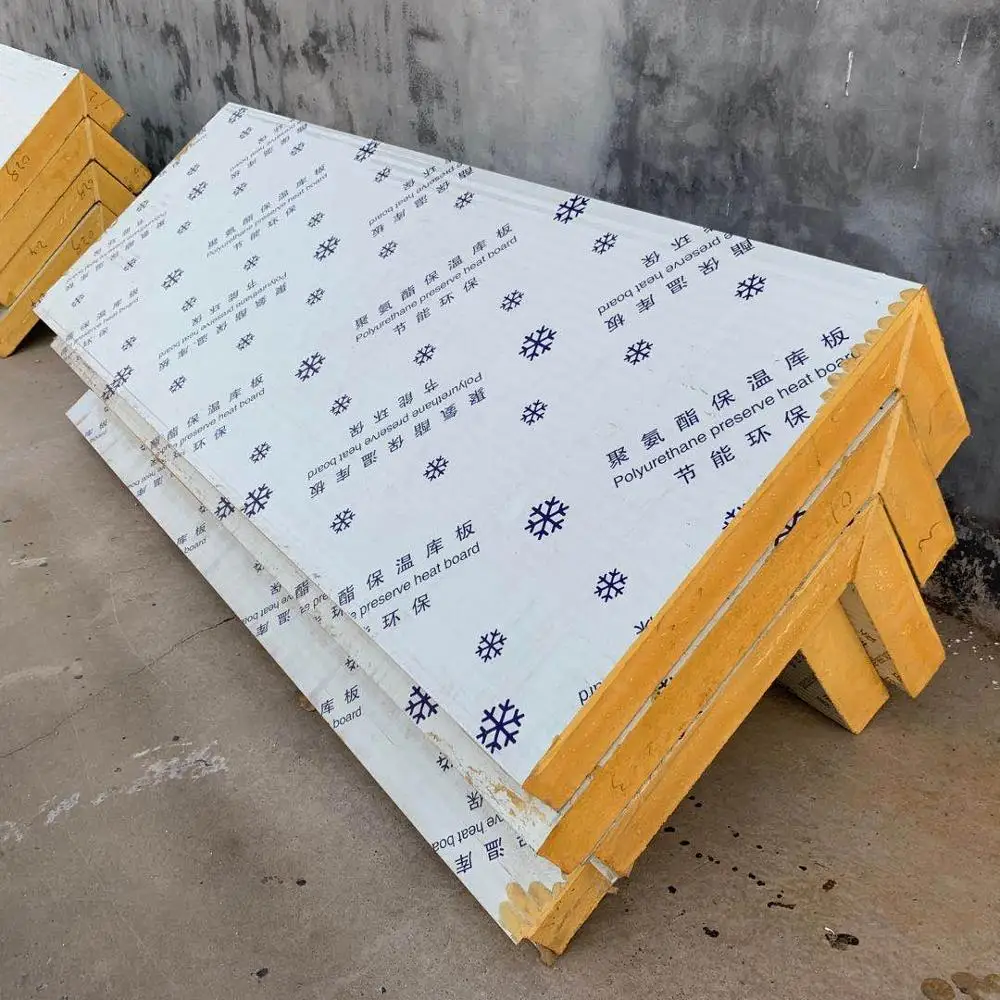 Cheap nz polyurethane sips panels 200mm roof and wall  cold room panels