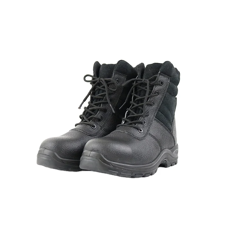 Cost-effective genuine leather steel  toe h work safety  shoes