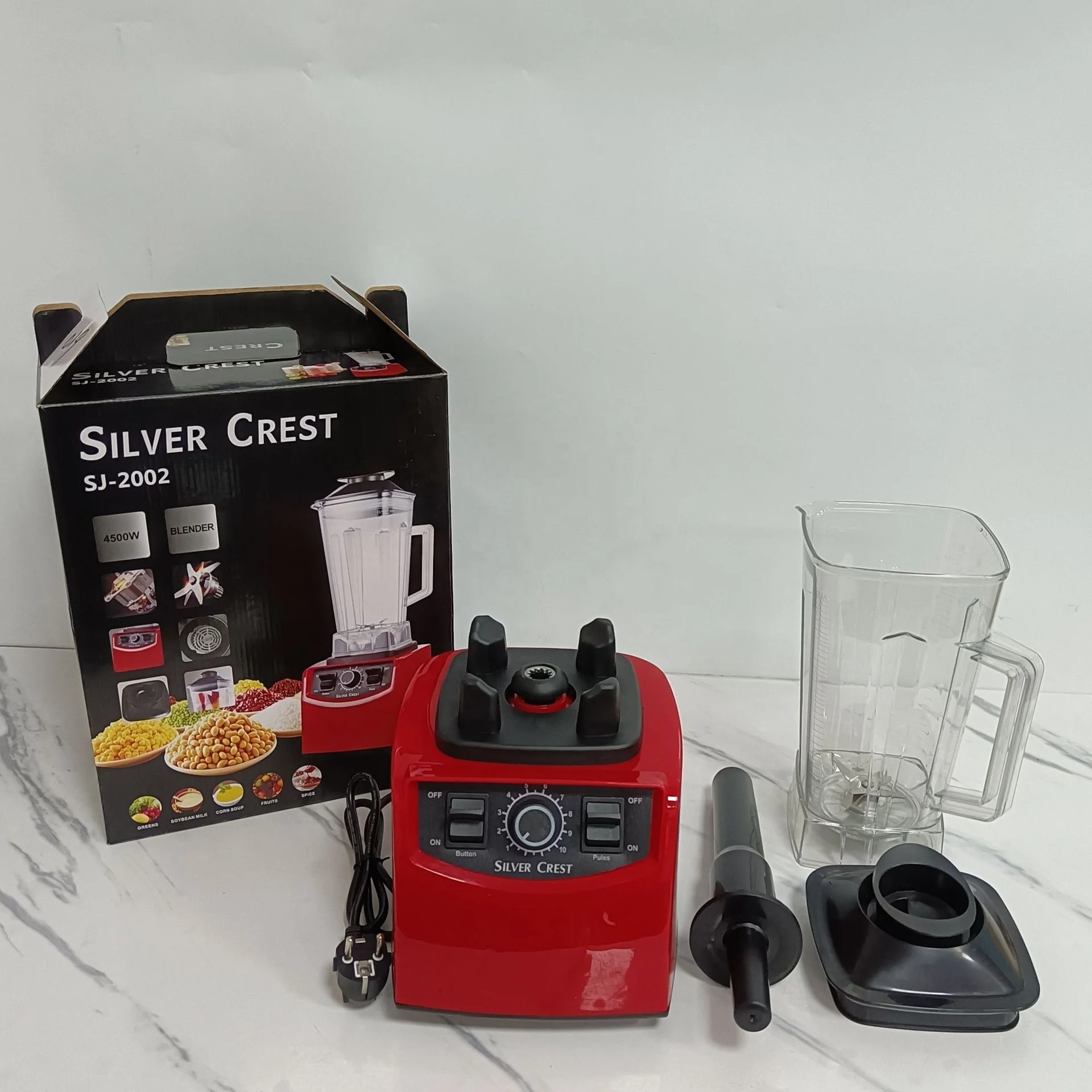 Professional Fruit Smoothie Juicer Machine Kitchen Food Processor Ice Mixer And Heavy Duty Power Commercial Electric Blender