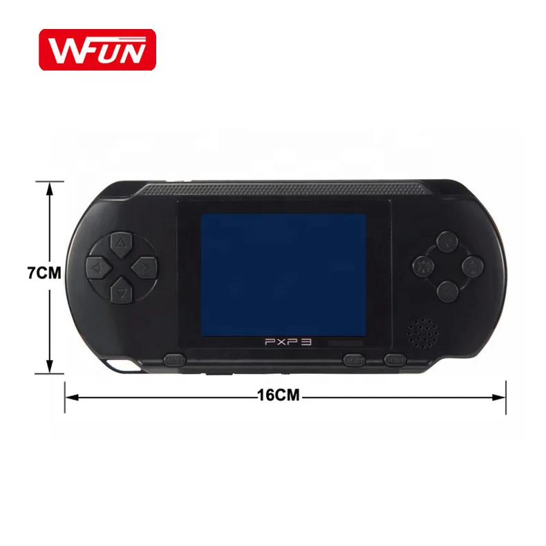 Mini Retro PXP3 Handheld Game Console Portable 16 bit Slim Station 2.7 inch Pocket Game Player for Kids Birthday Gift