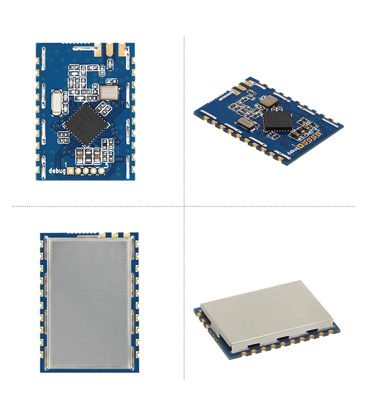 Ultral-Low Power 433MHz 868MHz 915MHz RF Wireless Module TI CC1310 For Industrial Control Program Transmit With Antenna