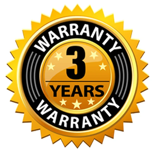3 years warranty for bike frame