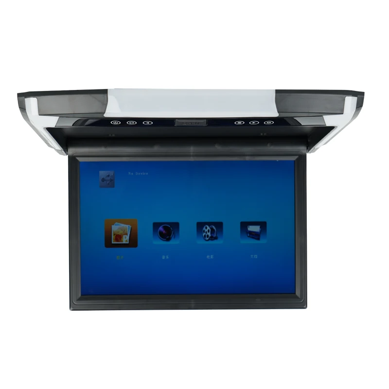 Car TV With Dedicated overhead colorful new roof mount lcd flip down Car Roof Mount Lcd headrest Monitor