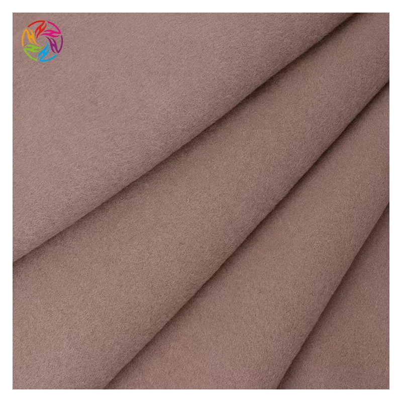 High Quality Soft Hand Feeling 100% Cashmere Knit Fabric By The Yard For Coat