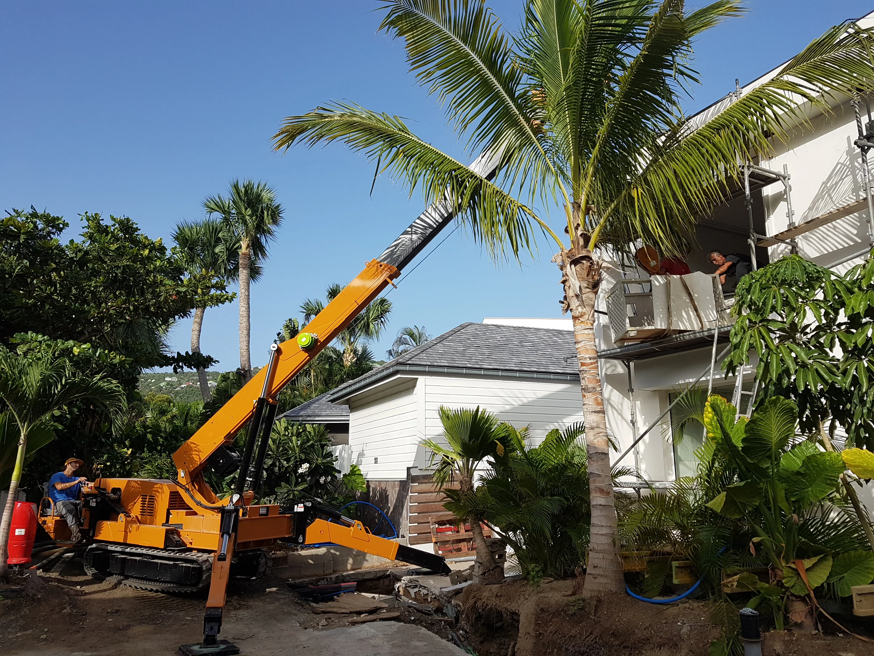 Beta 3Tons New 9.5m Mini Foldable Crane