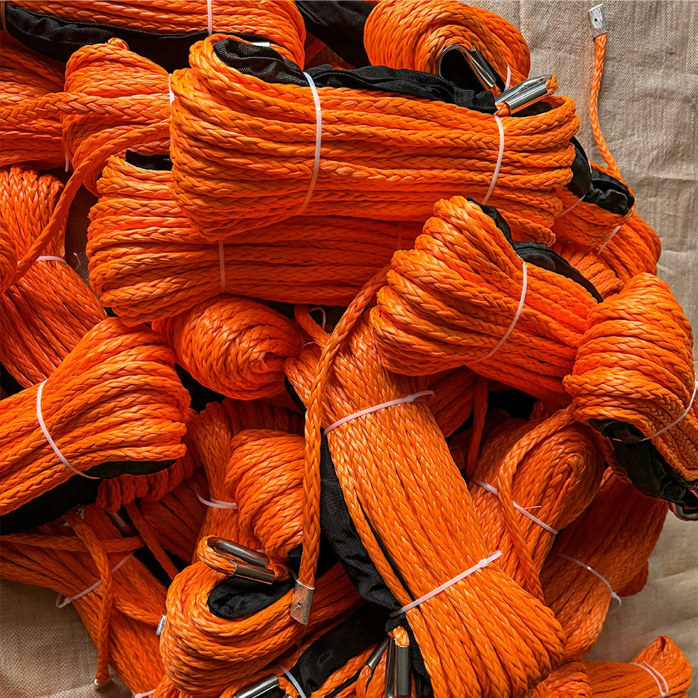 High-Quality Winch Cable Hook Rubber Stopper Rope Saver Durable Capstan Belt Brake Winch Cable Hook Mount Stop