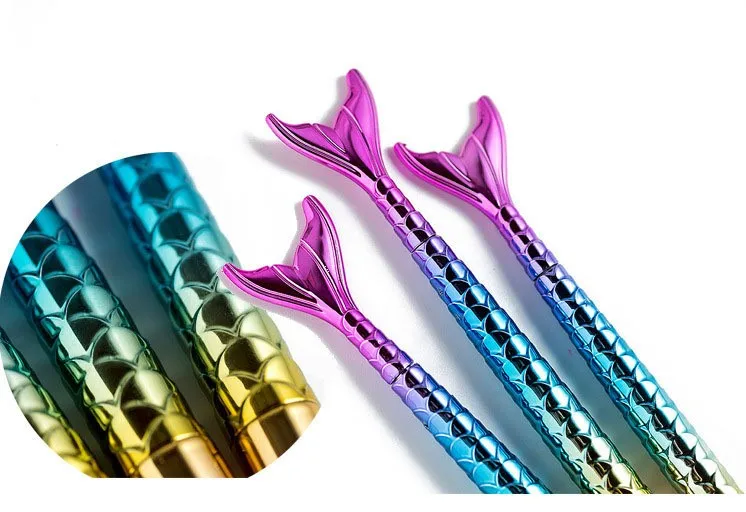 Creative novelty colorful fish  shape ballpoint pen