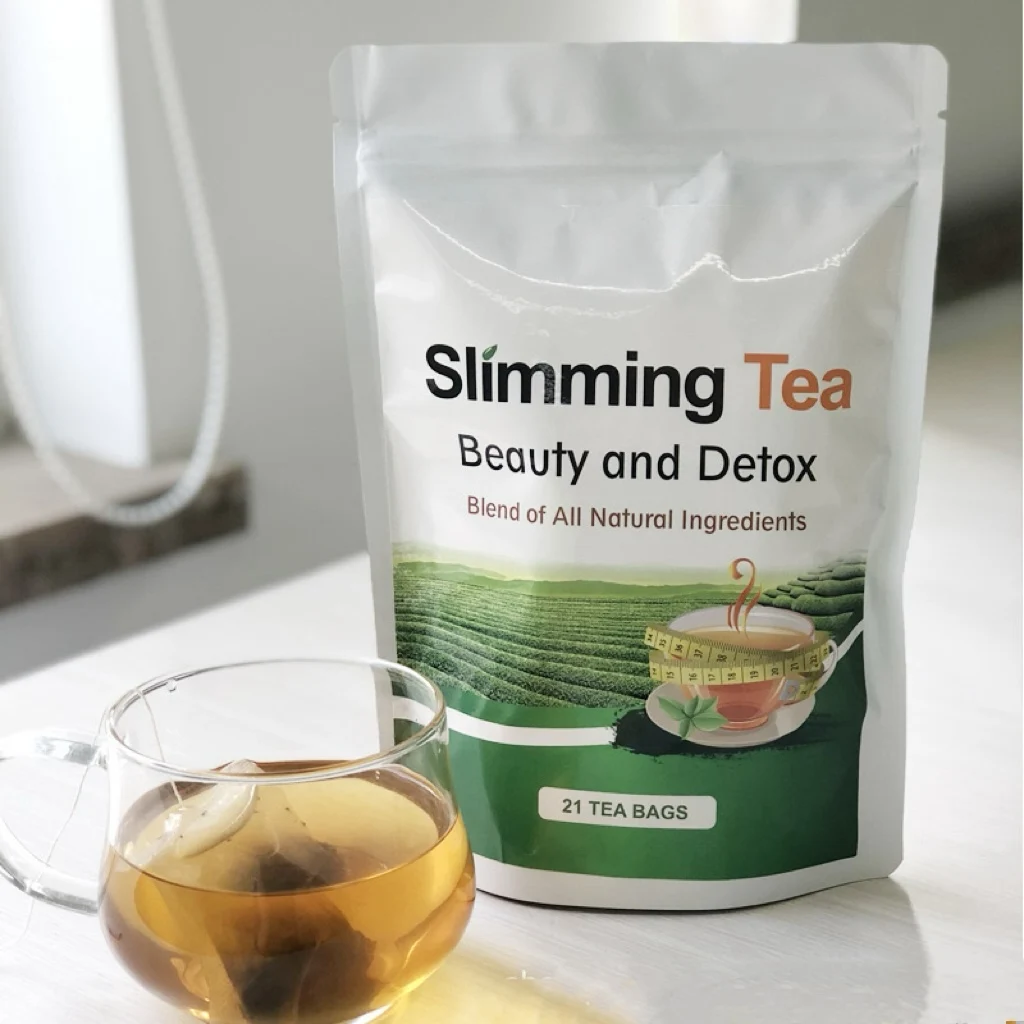 2024 Hot Selling Private label herbal tea tisane slimming 28 day detox tea flat tummy tea