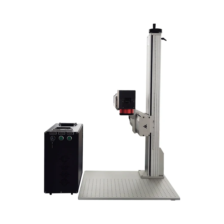 2024 Most Popular Separate Portable Mopa 3D Fiber Laser Marking Machine for Metal Rubber Plastic