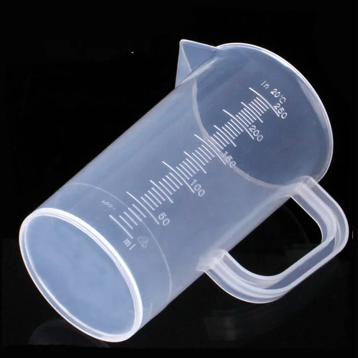 Tiandi Lab 250ml Plastic Chemistry Beakers With Handle