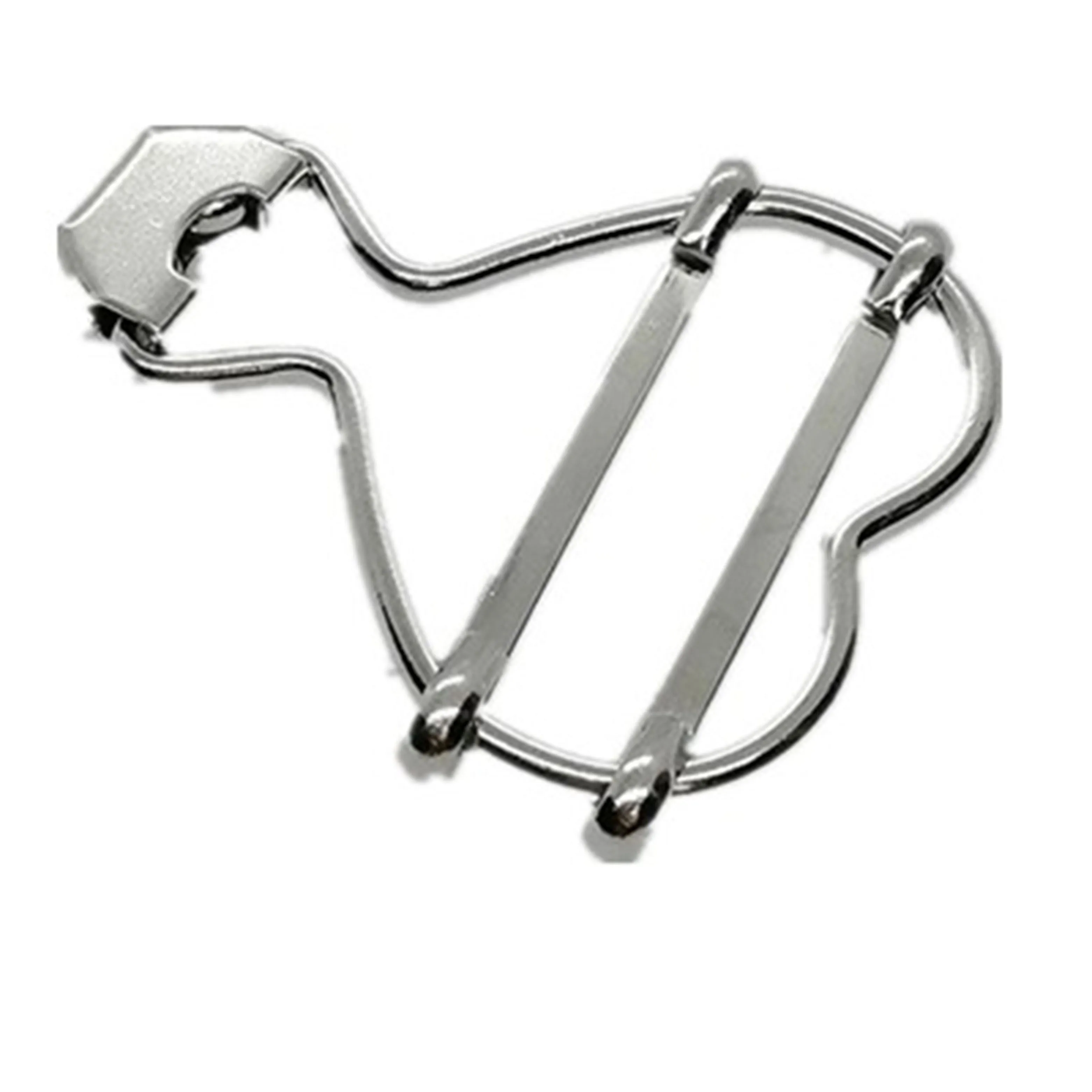 Elegant Garment Accessories Pure Copper Suspender Buckle for overalls