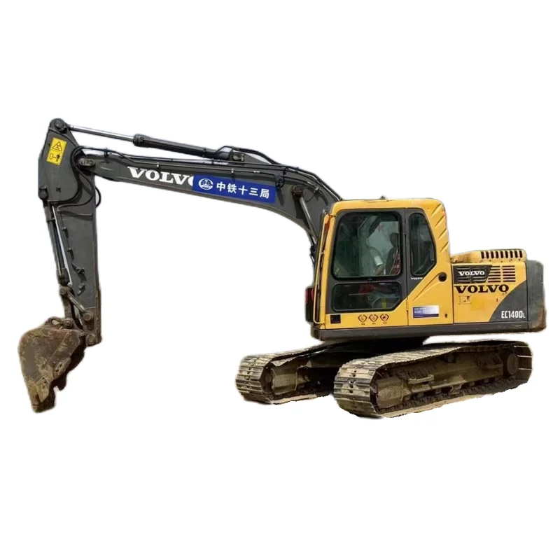 Second Hand Construction Machinery Used Crawler Excavator Volvo EC140 EC140DL at Cheap price for Sale
