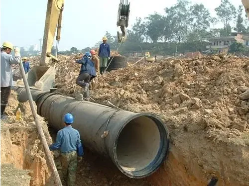 High Quality EN545 class k9 c25 c30 c40 socket spigot water Ductile Iron Pipe