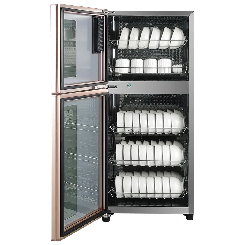 Дезинфекционный шкаф для посуды, шкаф из нержавеющей стали для сушки одежды и игрушек, домашний коммерческий дезинфекционный шкаф