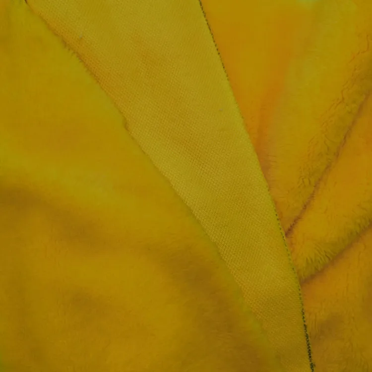 Double Side  Cloth Fabric Arctic Velvet  100% Polyester Knitting Pile Wool