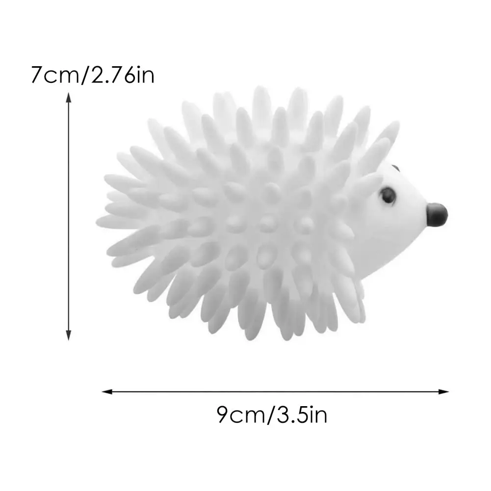 Hedgehog Dryer Balls Reusable Dryer Porcupine Ball for Dryer Machine Anti Static Soft Laundry Washing Balls