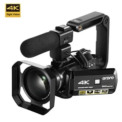 AC3 4K Wifi With External Accessories Ghost hunting infrared Night Vision Digital Video Camera