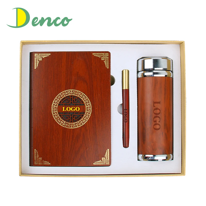 
Новинка 2021, высококачественные подарочные наборы премиум-класса, роскошная ручка для ноутбука, набор бутылок для воды из нержавеющей стали с логотипом на заказ 