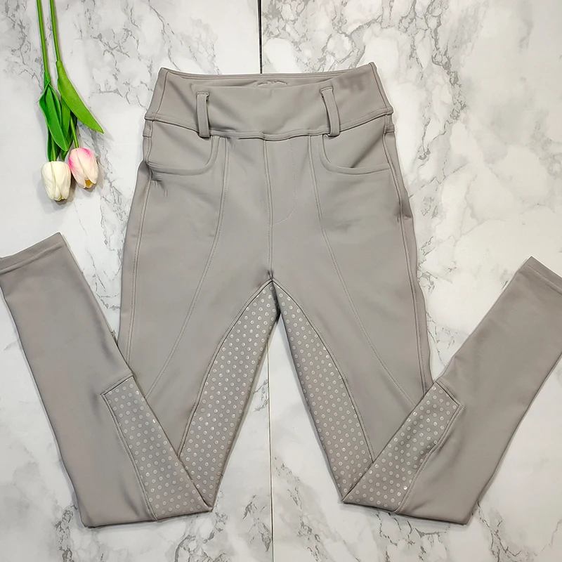 Fashion Horse Equipment Clothing Breeches Women Stretchy Equestrian Tights Durable Classic Equine Jodhpurs Breathable Females