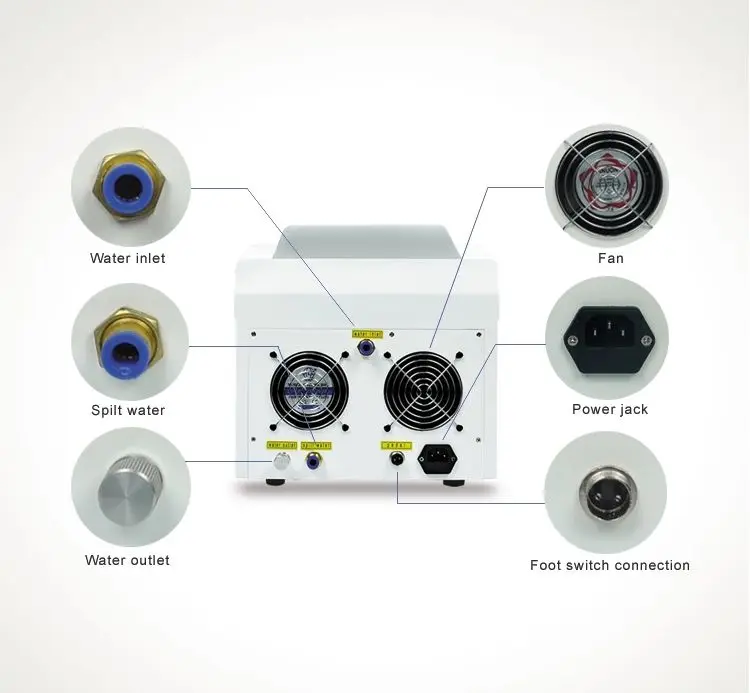 Hot selling Multifunctional Portable Nd Yag Laser Tattoo Removal Hollywood Carbon Peeling Eyebrow Removal Machine