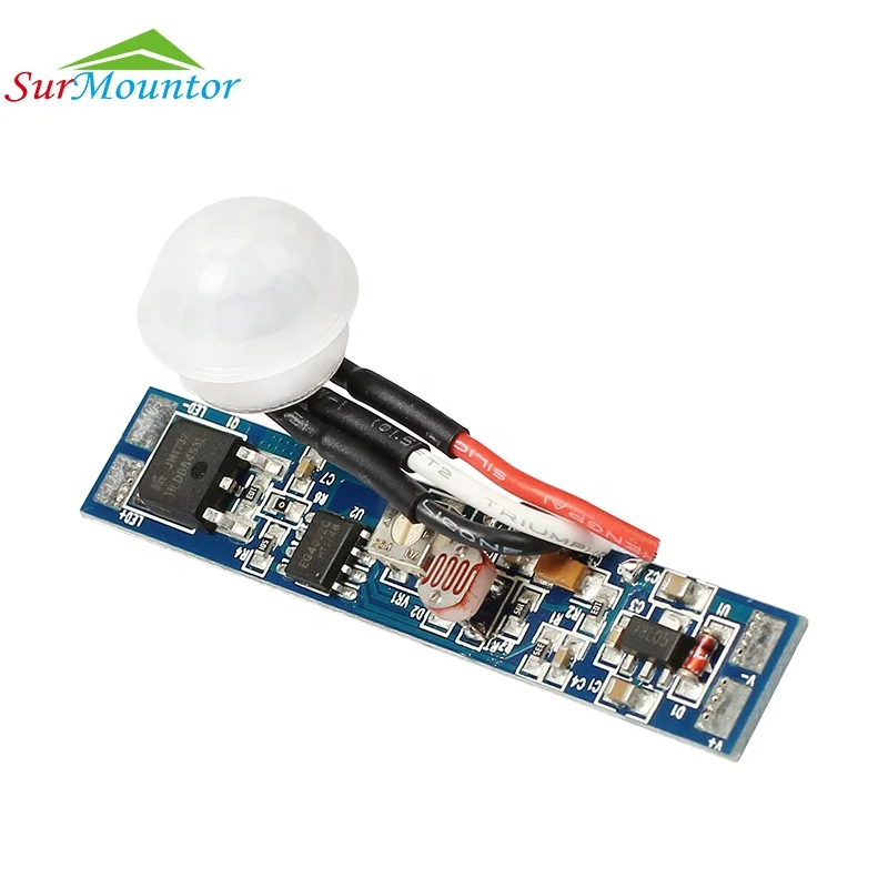 8A 96W Motion Sensor Light Switch PIR Sensor Dimmer for led strip light