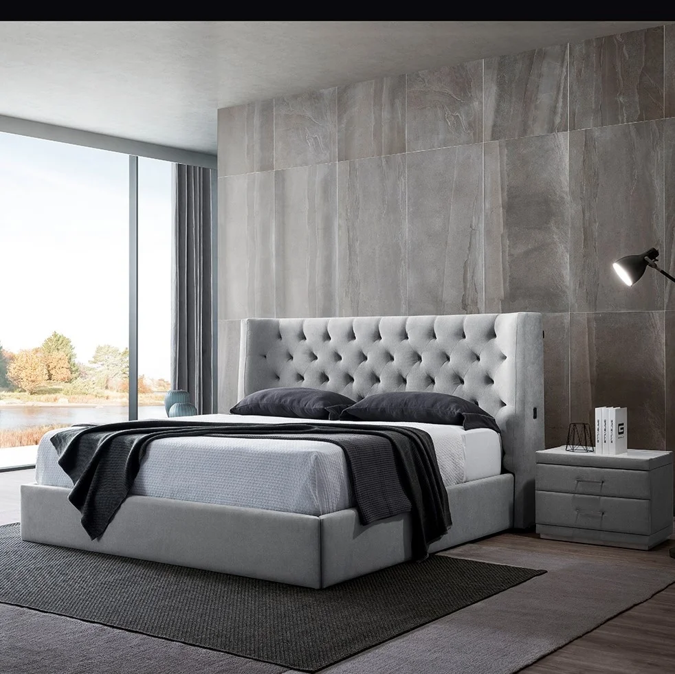  Современное изголовье кровати chesterfield в американском стиле новый дизайн китайский поставщик