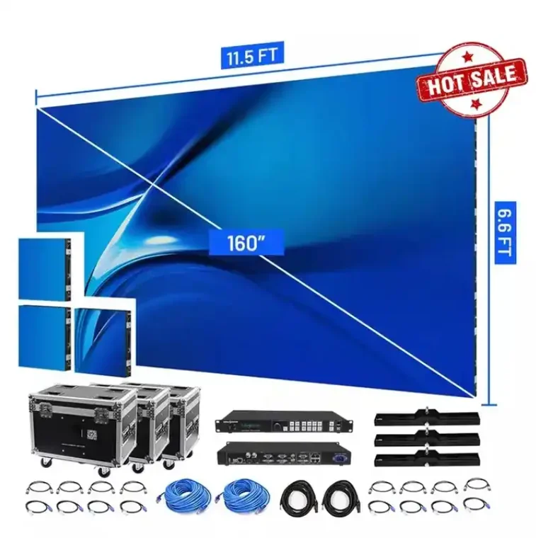 Waterproof Giant Rental Billboard p2 p3 p3.91 p4 LED Screen Concert Stage Background Video Wall Indoor Outdoor Advertising
