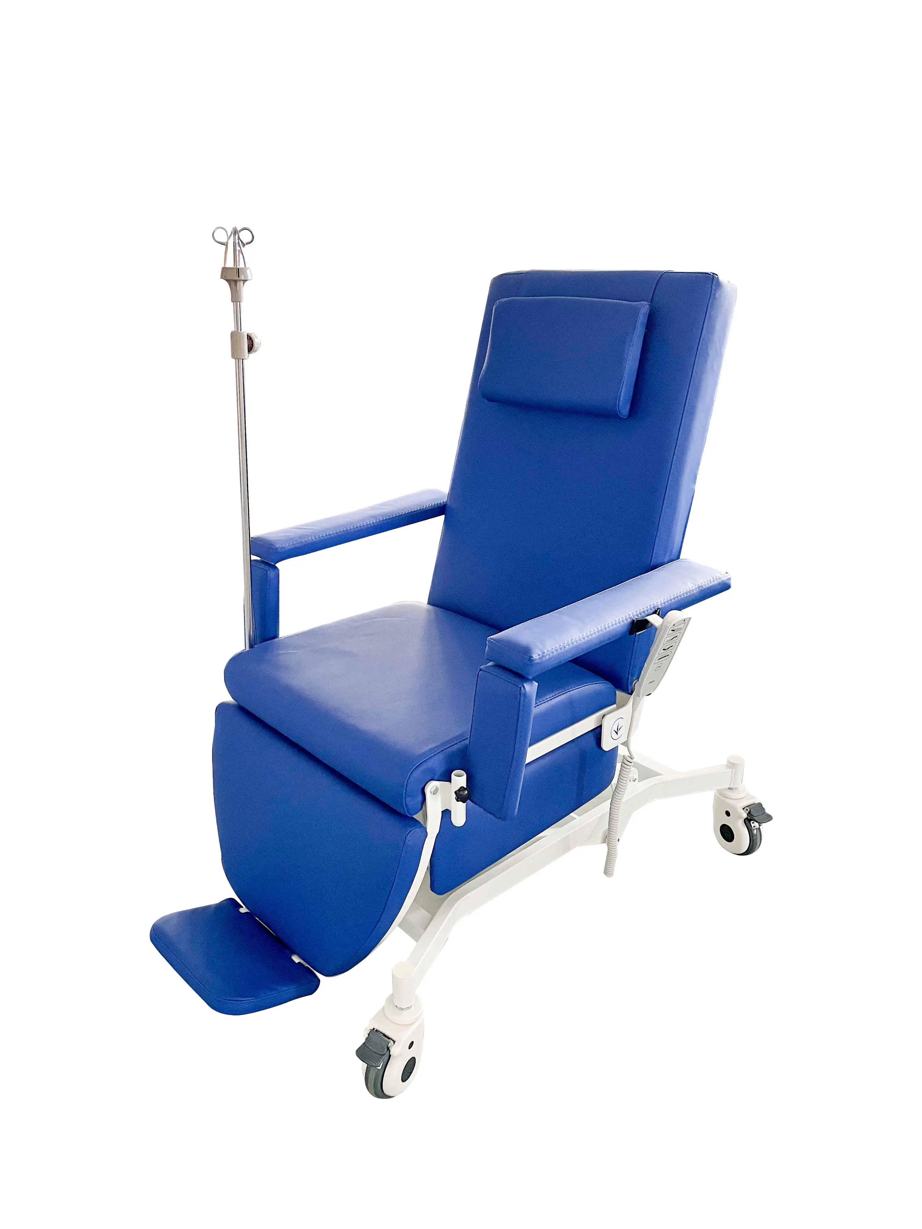 Hot sale Medical reclining hospital blood donor donation adjustable phlebotomy chemotherapy equipment electric dialysis chair
