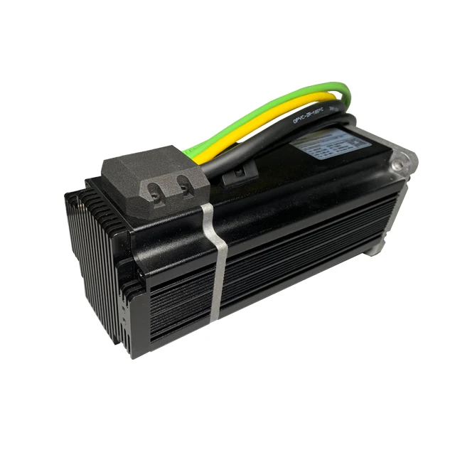 750w 48V DC 2.4Nm EtherCAT integrated low-voltage servo motor 3000rpm with driver and encoder