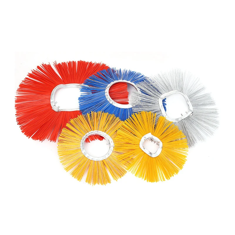 Customized Nylones Bobcat Wafer Road Sweeper Making Machine Brush