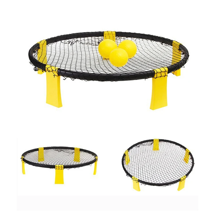 High quality outdoor sport entertainment combo pvc slam ball volleyball game set beach spike ball set