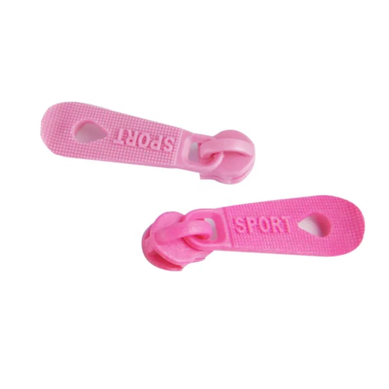 
Good quality plastic zipper slider sizes slider for nylon zipper 