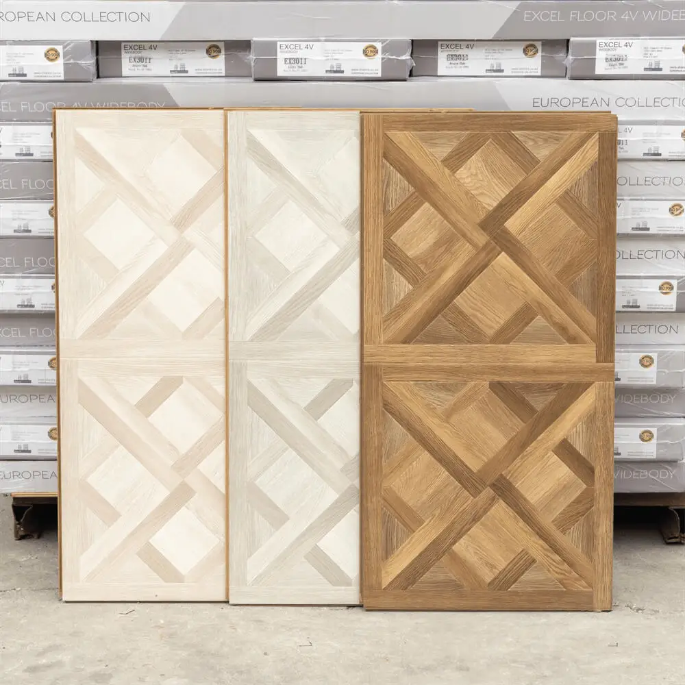 German natural oak wooden floor 8mm 12mm laminated parquet flooring