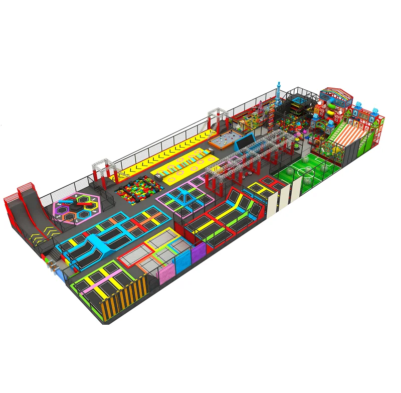 Hot sale Indoor playground trampoline park for kids adults