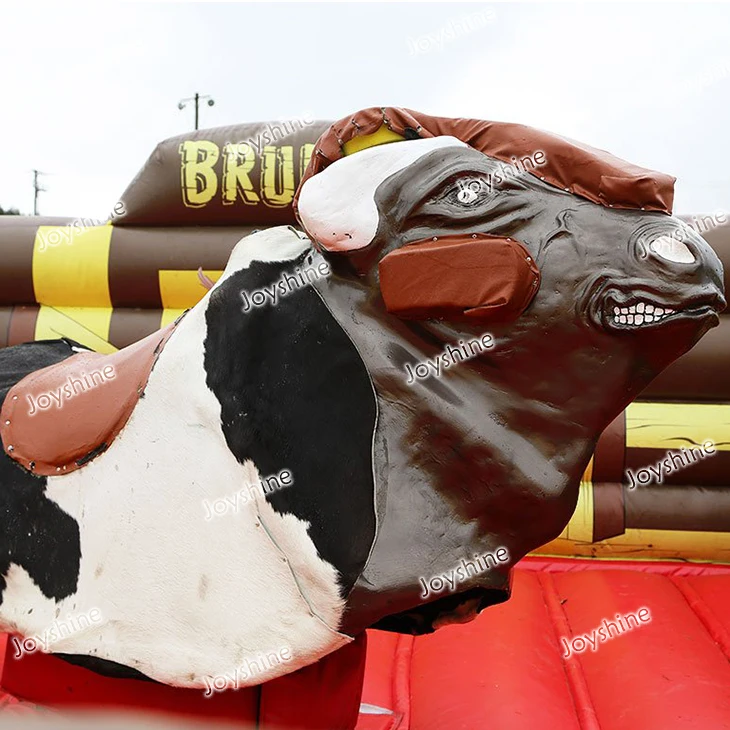 outdoor sport game bull riding inflatable mechanic