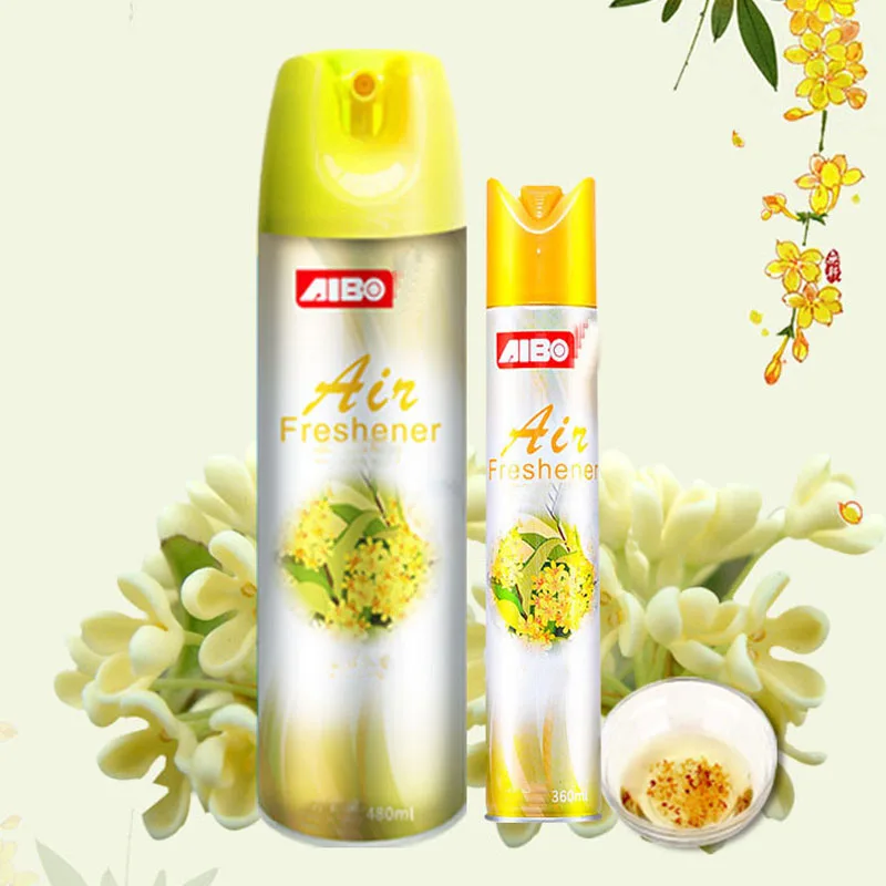 250ml 300ml 480ml Fragrance Long Lasting Car Air Freshener Spray