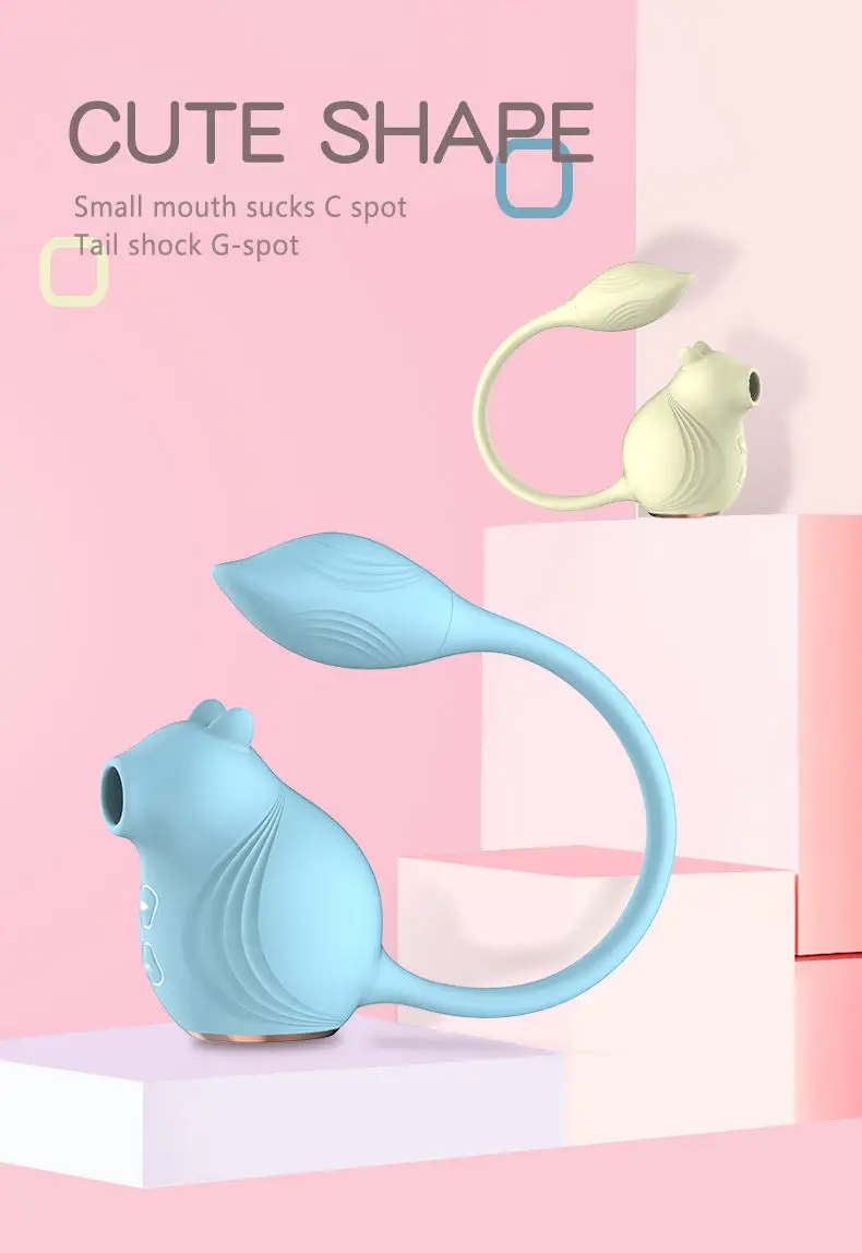 Gelance Squirrel Shape Vagina Sucking Vibrator Nipple Sucker Clitoris Stimulation Vibrating Adult Product Sex Toys for Women
