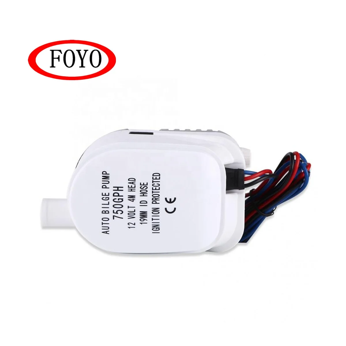 Foyo Brand Cheap Price not solar Submersible Boat Bilge Water Pump 12 volt  dc 1100 GPH Automatic Bilge Pumps for Pools