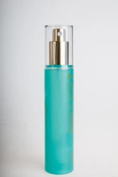 Professional Factory colorful PP plastic bottle 50ml with aluminium spray pump