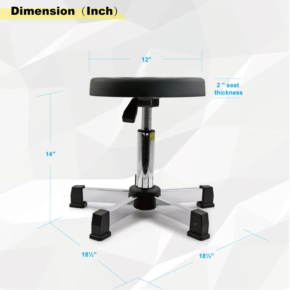 ESD Ergonomic Chair Beauty Salon Equipment Backless Hairdressing Chairs Work Standing Stool Lab Work Stool Beauty Chair
