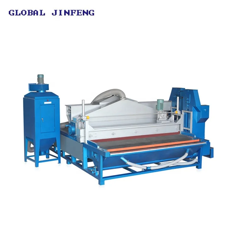 JFDS-1300 Horizontal Automatic Glass Processing Machine For Sand Blasting Sandblaster Glass Sand Blasting Shot