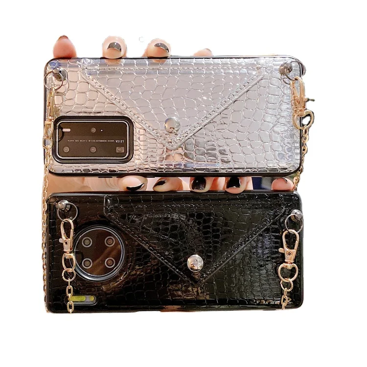 Textured alligator leather wallet for huawei nova 4 5 6 7 mate p40 p30 pro smart 2022 android phone case